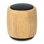 Custom Reed Mini Circle Wireless Speaker - Bamboo - 2