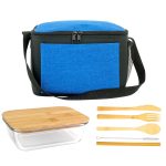 Custom Ridge Bamboo Lunch Cooler - 3