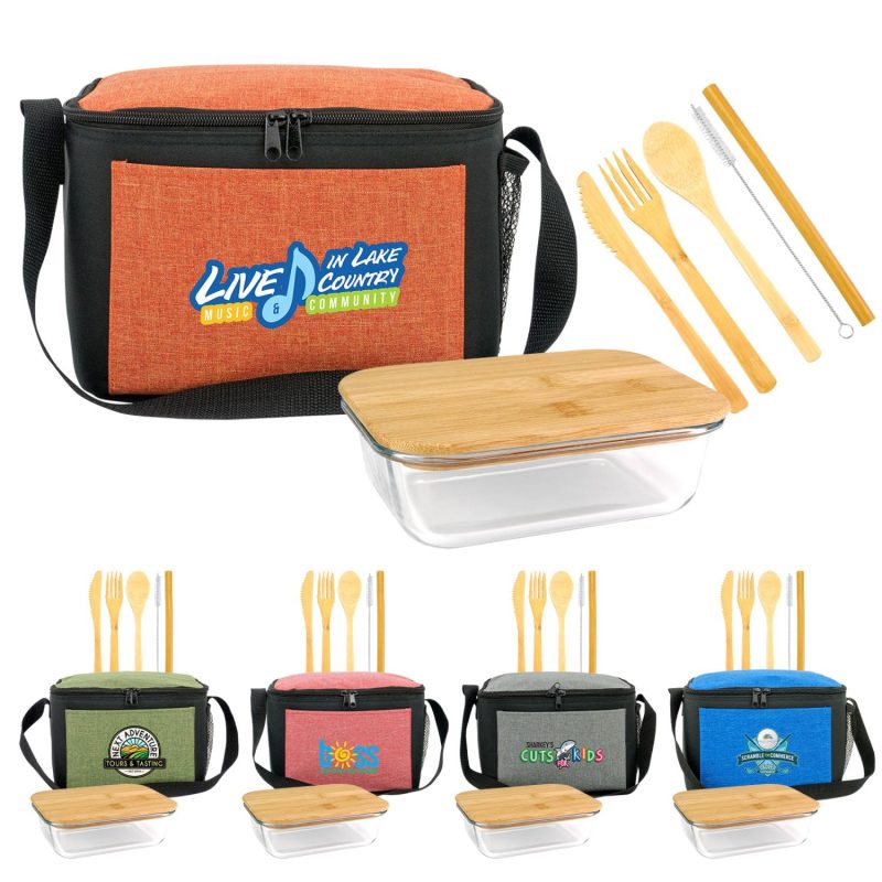 Custom Ridge Bamboo Lunch Cooler