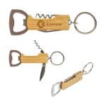 Custom Riesling Bamboo Bar Tool Keyring