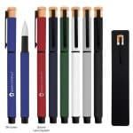 Custom Ronan Recycled Aluminum Gel Pen