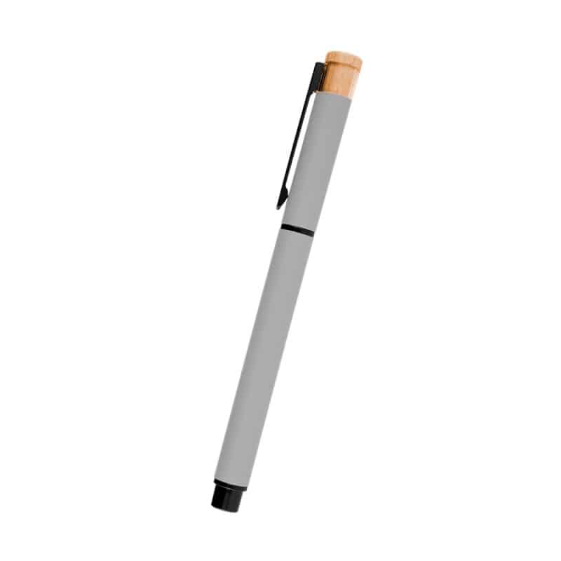 Custom Ronan Recycled Aluminum Gel Pen - 5