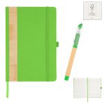 Custom Verse Bamboo Journal With Pen - 6