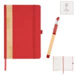 Custom Verse Bamboo Journal With Pen - 9
