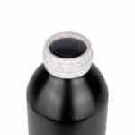 Custom 22 Oz. Meriden Aluminum Bottle w/Bamboo Lid & Cotton String Loop - 6