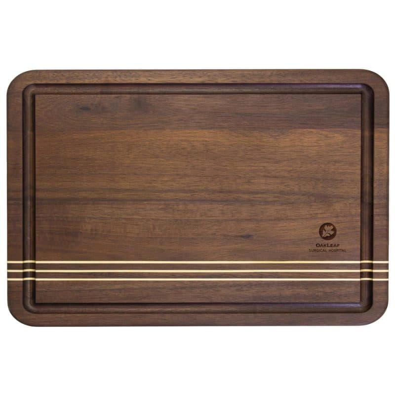 Custom 18" Rock & Branch® Dark Acacia Pinstripe Board