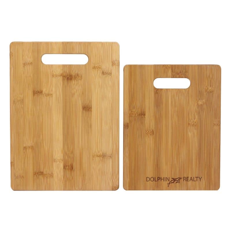 Custom 2-Piece Bamboo Cutting Board Set (13" x 9½" & 11" x 8½") Pricing Available Until December 31st
