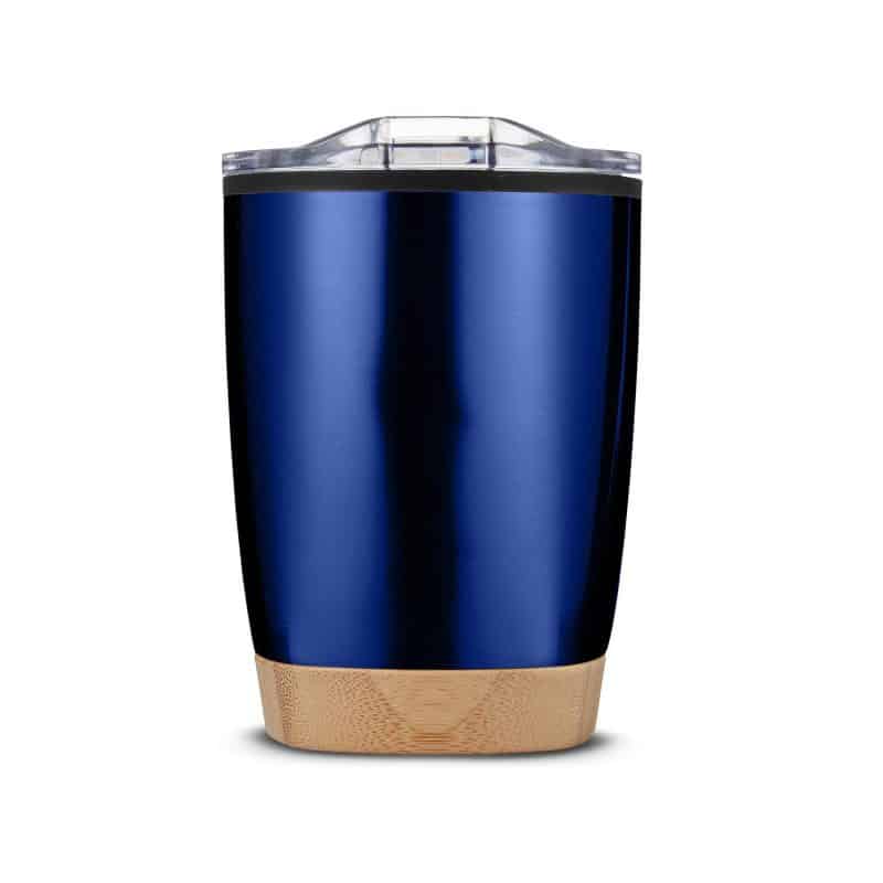 Custom 12 oz Symmetry Tumbler With Bamboo Base - 5