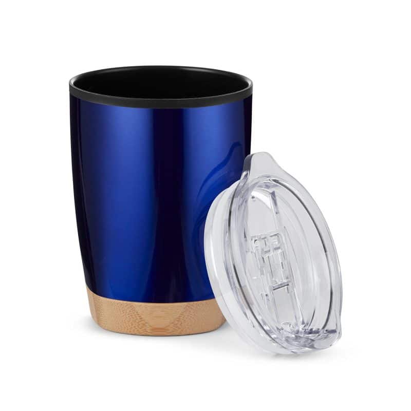 Custom 12 oz Symmetry Tumbler With Bamboo Base - 6