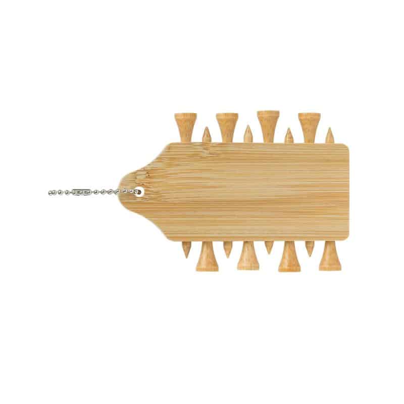 Custom Bamboo Golf Tee Pack - 4