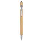 Custom Bamboo Retractable Stylus Pen - 1