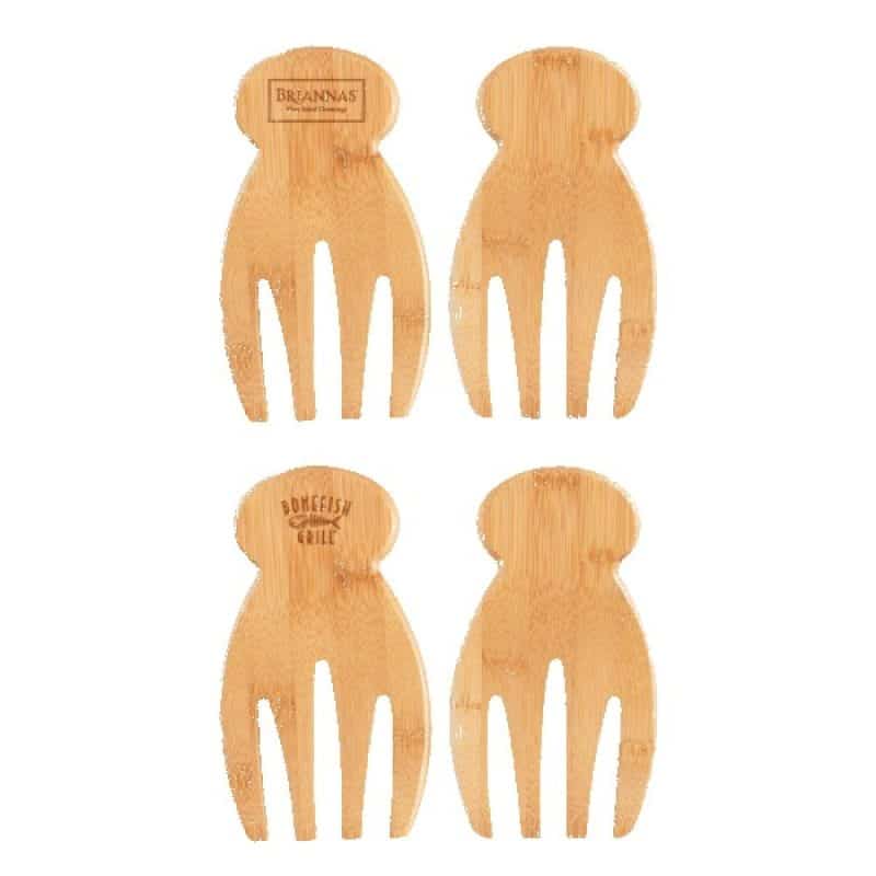 Custom Bamboo Salad Hands