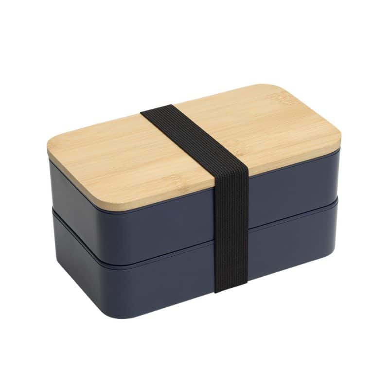 Custom Bamboo Stackable Bento Box - 5