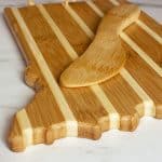 Custom Indiana Charcuterie Board with Spreader Knife Gift Set - 5