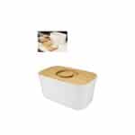 Custom Joseph Joseph Bread Bin with Bamboo Lid
