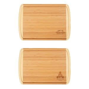 Custom Kona Groove 18" X 12-1/2" Bamboo Cutting Board