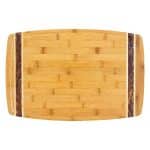 Custom Marbled Look Bamboo Cutting Board - 1