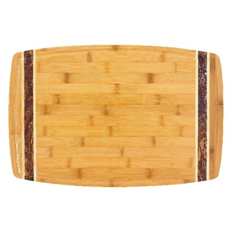 Custom Marbled Look Bamboo Cutting Board - 1