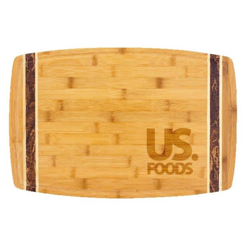 Custom Marbled Look Bamboo Cutting Board - 3