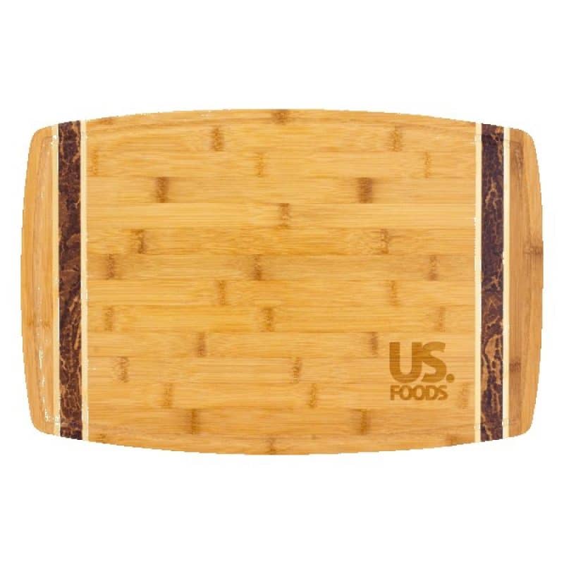 Custom Marbled Look Bamboo Cutting Board - 4