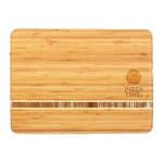 Custom Martinique Bamboo Serving & Cutting Board 15" x 11" - 3