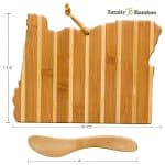 Custom Oregon Charcuterie Board with Spreader Knife Gift Set - 5
