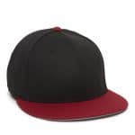 Custom ProFlex® Bamboo Charcoal Cap w/Flat Visor - 3