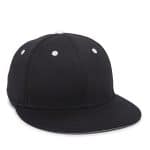 Custom ProFlex® Bamboo Charcoal Cap w/Flat Visor - 4