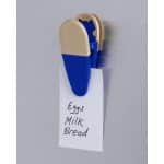 Custom Recycled PS & Bamboo Magnetic Memo Clip - 7