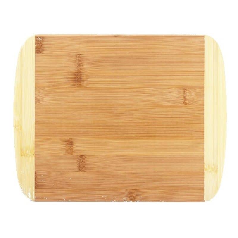 Custom Two-Tone Bamboo Cutting Board 11" x 8-3/4" - 2