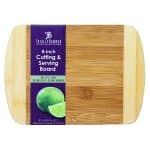 Custom Two-Tone Bar 8" x 5-3/4" Bamboo Cutting Board - 1