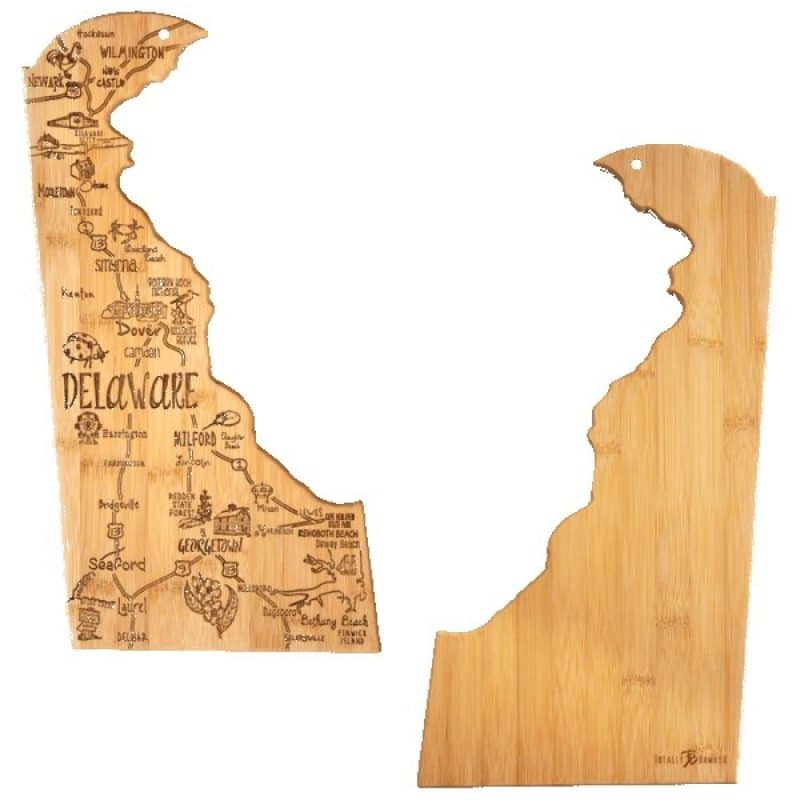 Custom U.S. Destination Bamboo Cutting and Serving Boards - 5