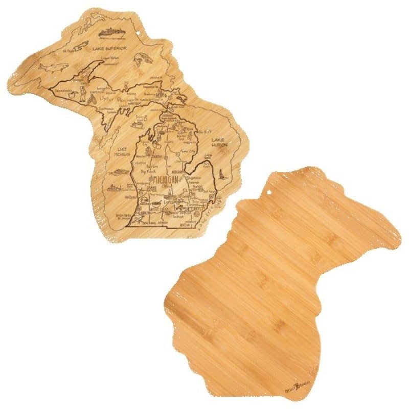 Custom U.S. Destination Bamboo Cutting and Serving Boards - 8