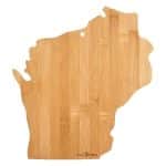 Custom U.S. State Shaped Bamboo Cutting and Serving Boards - 4