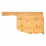 Custom U.S. State Shaped Bamboo Cutting and Serving Boards - 8