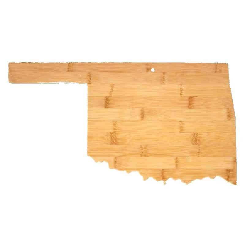 Custom U.S. State Shaped Bamboo Cutting and Serving Boards - 8