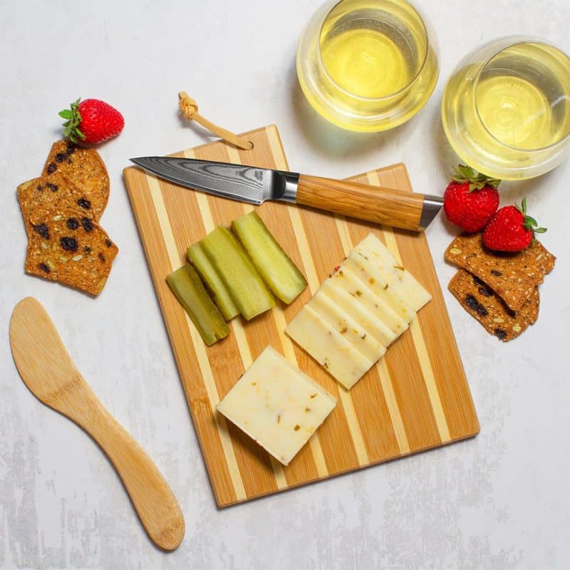 Custom Utah Charcuterie Board with Spreader Knife Gift Set - 3