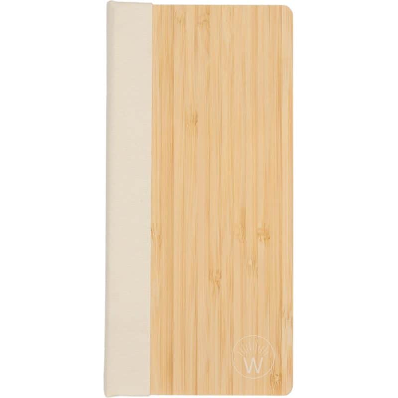 Custom Wellable™ FSC® 100% Bamboo Sticky Notes Pad - 5