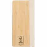 Custom Wellable™ FSC® 100% Bamboo Sticky Notes Pad - 7