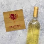 Custom Bamboo Square Coaster - 2