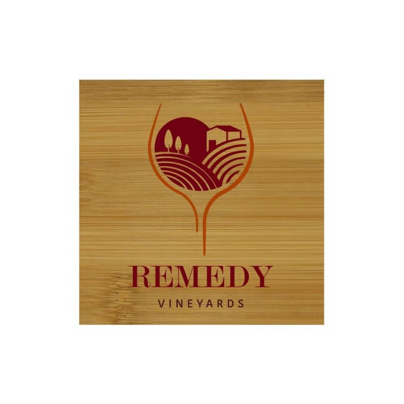 Custom Bamboo Square Coaster