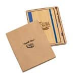 Custom Forleo Bamboo Notebook/Lucky Pen Gift Set - 2