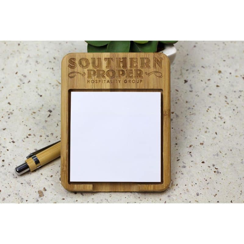 Custom Wood Sticky Note Holders - 1