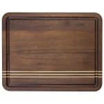 Custom 14" Rock & Branch® Dark Acacia Pinstripe Board - 1