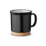 Custom 15 oz Campfire Mug With Bamboo Base - 1