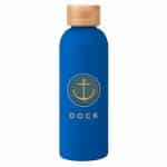 Custom 17 Oz. Blair Recycled Stainless Steel Bottle With Bamboo Lid - 5