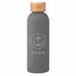 Custom 17 Oz. Blair Recycled Stainless Steel Bottle With Bamboo Lid - 6