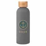 Custom 17 Oz. Blair Recycled Stainless Steel Bottle With Bamboo Lid - 8