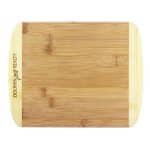 Custom 2-Tone Bamboo Bar Board - 11" - 4