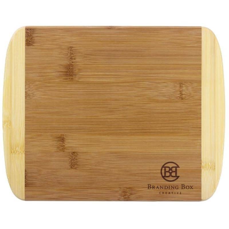 Custom 2-Tone Bamboo Bar Board - 11"